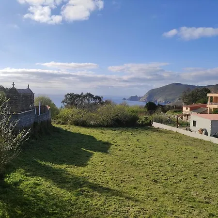 Casa A Colorada Cerca De La Playa De Mar De Fora Dom wakacyjny Fisterra