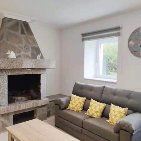 Casa A Colorada Cerca De La Playa De Mar De Fora